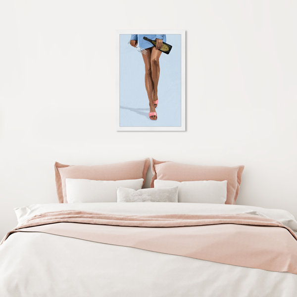 Oliver Gal Going Out, Bubbly Outfit Night Glam Blue "Going Out", Bubbly